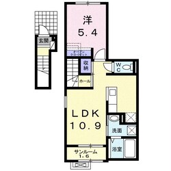 セブンヒルズサンライズ中島の物件間取画像